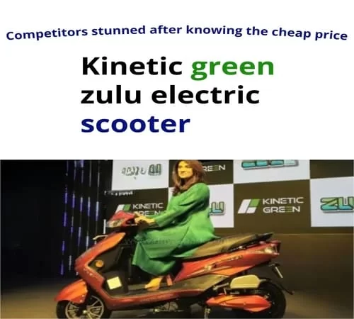 Kinetic Green Zulu Electric Scooter Price in India, Features, Specification, Color, Battery