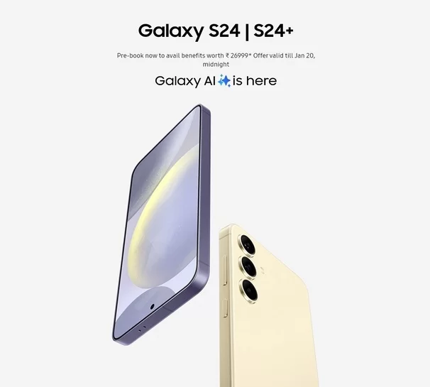 Samsung Galaxy S24 Series Launched in India, Pre booking Started
