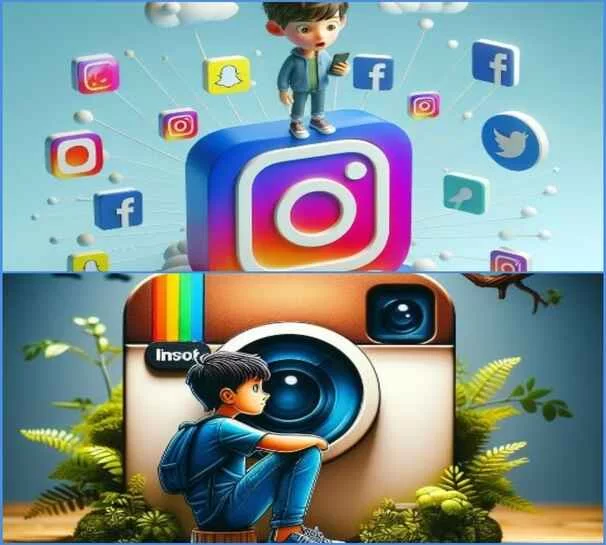 Bing AI Image Creator for creating Instagram 3D images