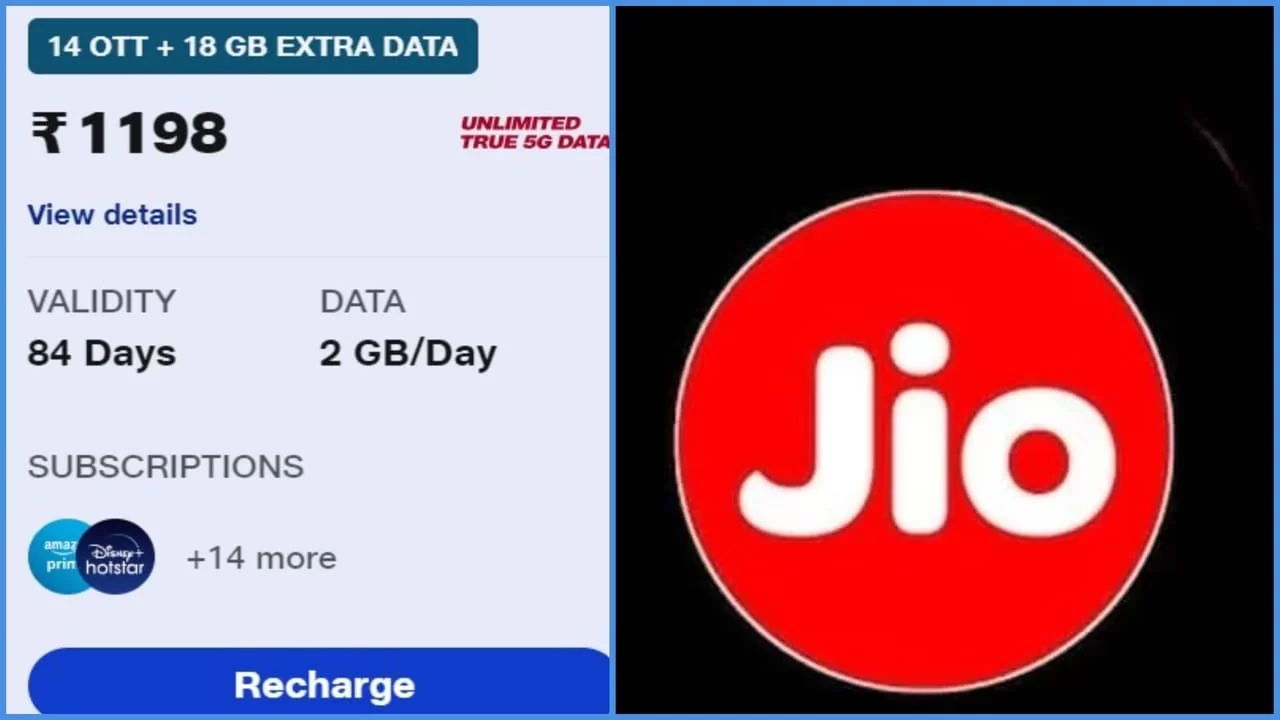 OTT Lover: Jio's 84 days Plan offers 168 GB data with 14 OTT Benefits