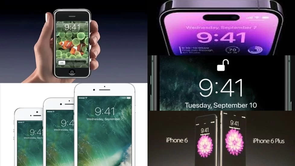 What is the Story behind iPhone ad always showing the time 9:41?