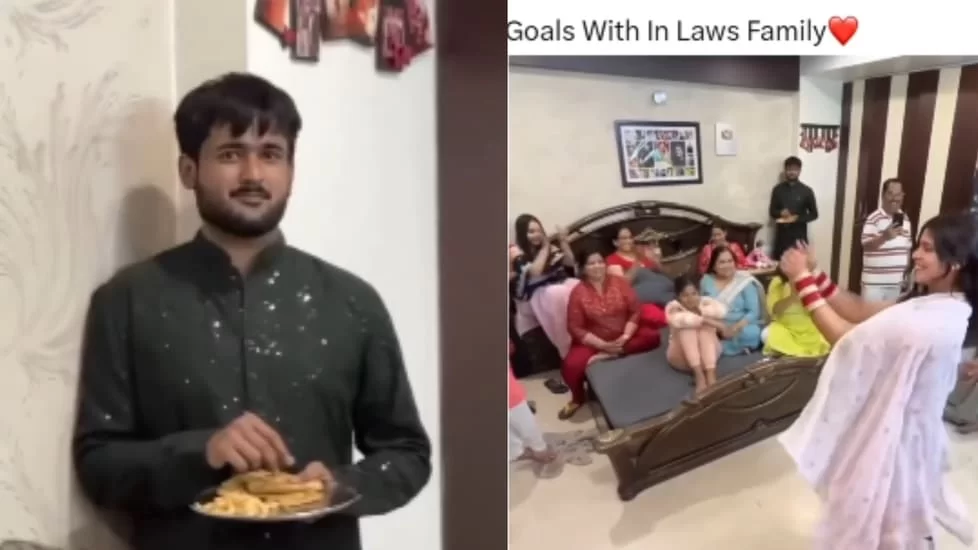 Viral Video: After marriage, the bride did a mesmerizing dance in front of her in-laws, Husband reacted