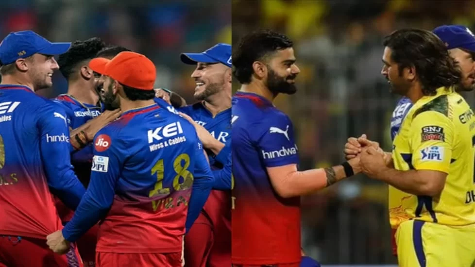 CSK still ahead of RCB in net run rate, This is how RCB team can leave CSK behind!