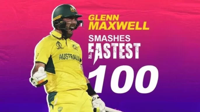 Glenn Maxwell WC 100 2023
