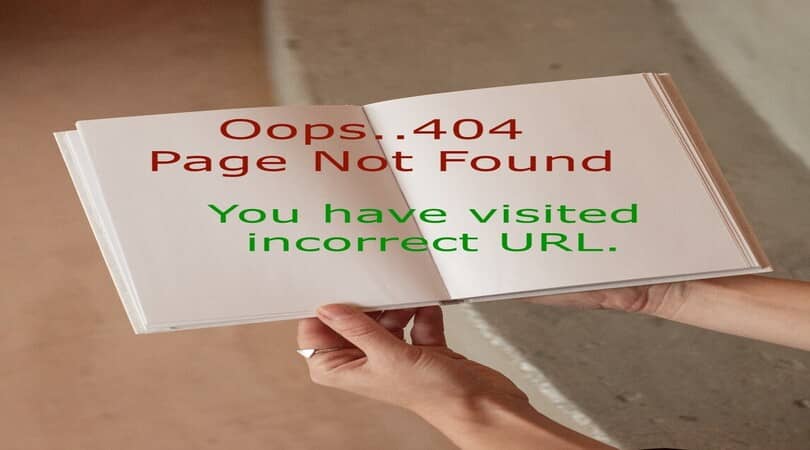 404 - Page Not Found